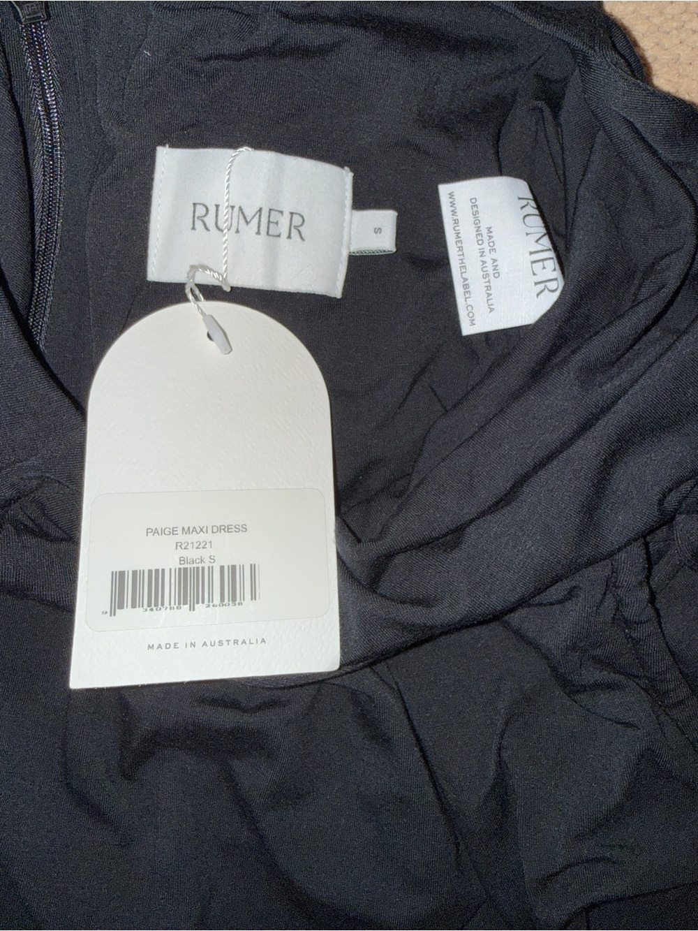 110.  Rumer Paige Maxi Dress - Picture 12 of 13